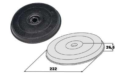 Filtro tondo faber lg 112.0157.238